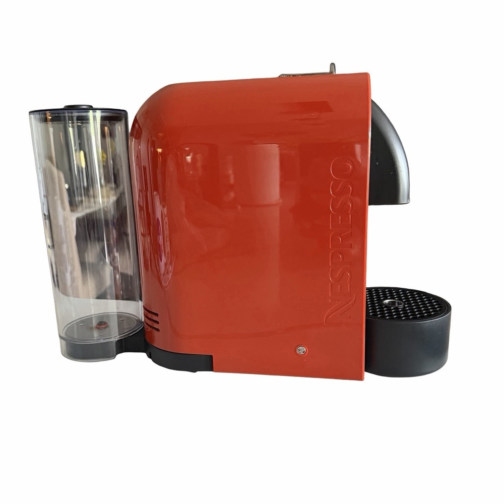 Nespresso U D50 Coffee Machine Orange OriginalLine Pod Holder Tested